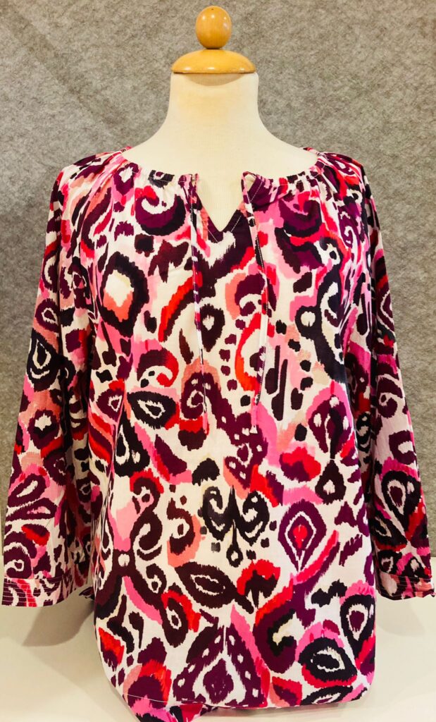 Bluse mit Print