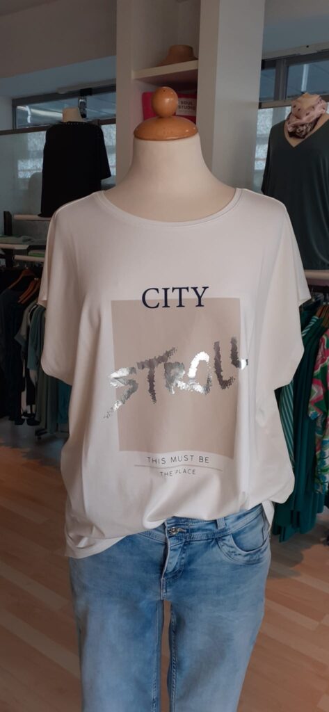 Shirt in Creme von Smith & Soul