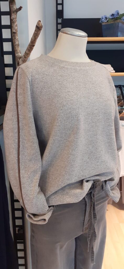 Pulli braun-melange von Street One