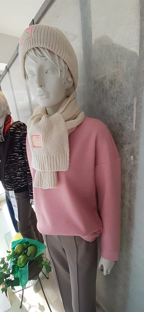 Sweaty von Street One, Mütze und Schal