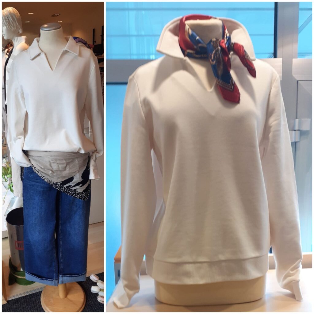 Sweaty in creme von Street One