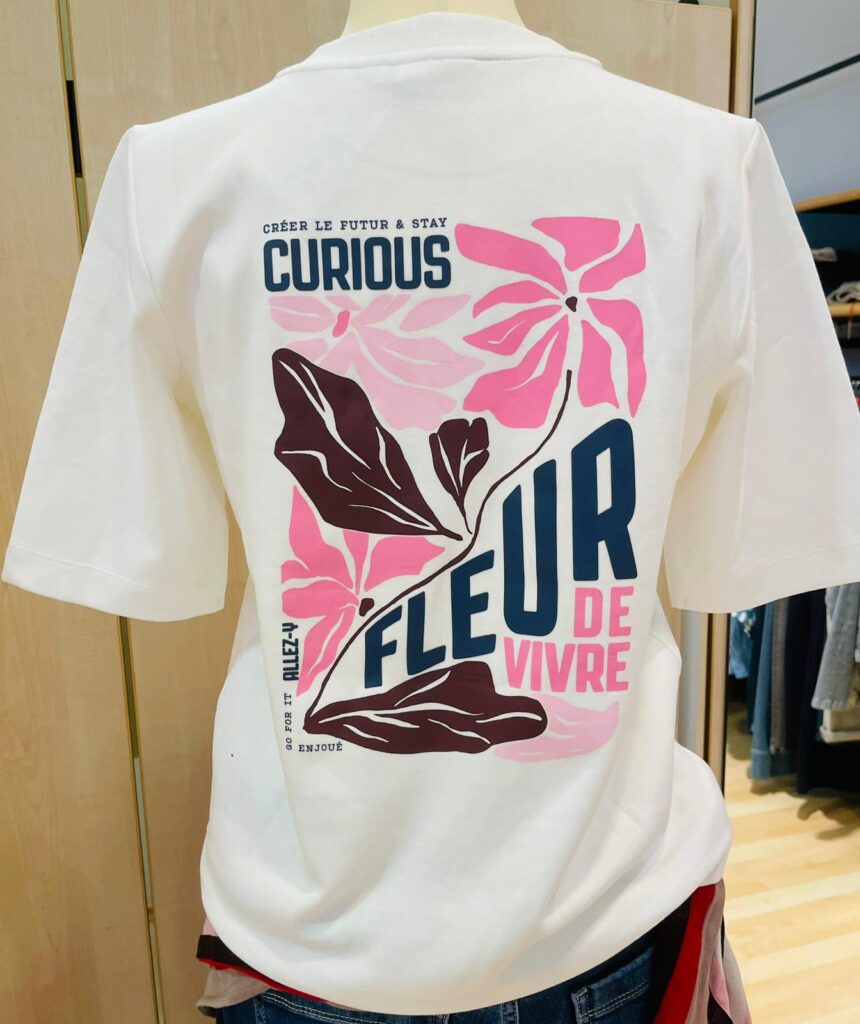 Leichtsweat mit Rückenprint von Cecil