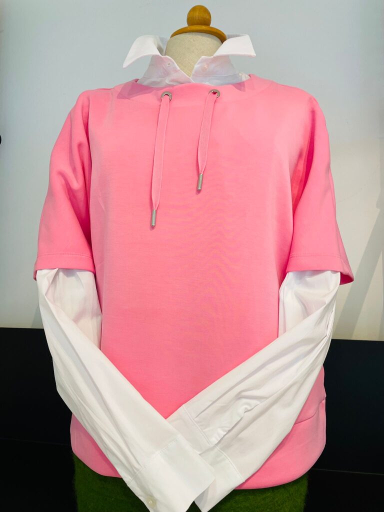 Sweatshirt Seidenoptik 1/2 Arm von Street One