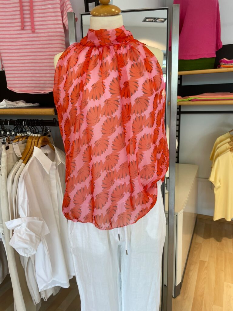 pink/rot Blusentop